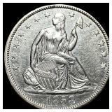 1858 Seated Liberty Half Dollar UNCIRCULATED