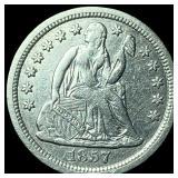 1857 Seated Liberty Dime UNCIRCULATED