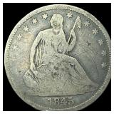 1845-O Silver Half Dollar NICELY CIRCULATED