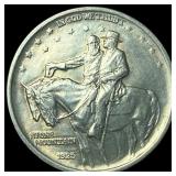 1925 Silver Stone Mountain Half Dollar UNCIRCULATE