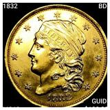 1832 BD-1 $2.50 Gold Quarter Eagle UNCIRCULATED