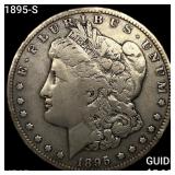 1895-S Morgan Silver Dollar NEARLY UNCIRCULATED
