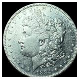 1884-S Silver Morgan Dollar CLOSELY UNCIRCULATED