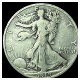 1919-D Silver Walking Liberty Half Dollar LIGHTLY