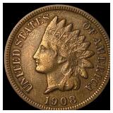 1908-S Indian Head Cent CLOSELY UNCIRCULATED