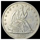 1875 Seated Liberty Half Dollar UNCIRCULATED