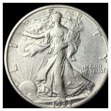 1933-S Silver Half Dollar Walking Liberty CLOSELY