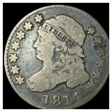 1814 Capped Bust Dime NICELY CIRCULATED