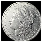 1894 Silver Morgan Dollar CLOSELY UNCIRCULATED