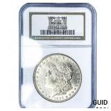 1884-O Morgan Silver Dollar NGC MS64