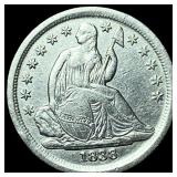 1838 Silver Seated Liberty Dime HIGH GRADE