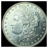 1883 Morgan Silver Dollar GEM BU