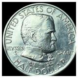 1922-S Silver Half Dollar Grant Commemorative UNCI