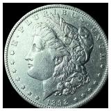 1892-S Silver Morgan Dollar CLOSELY UNCIRCULATED