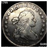 1799 Draped Bust Dollar CLOSELY UNCIRCULATED