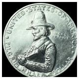 1920 Silver Pilgrim Half Dollar UNCIRCULATED