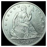 1857 Silver Half Dollar UNCIRCULATED