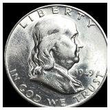 1949 Franklin Silver Half Dollar UNCIRCULATED