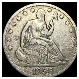 1856-O Silver Half Dollar NEARLY UNCIRCULATED