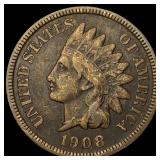 1908-S Indian Head Cent NEARLY UNCIRCULATED