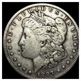1897-S Silver Morgan Dollar ABOUT UNCIRCULATED