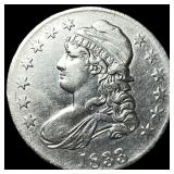 1833 Capped Bust Half Dollar CLOSELY UNCIRCULATED