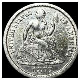 1877-CC Silver Dime UNCIRCULATED