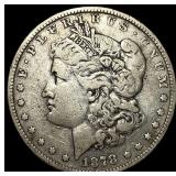 1878 Silver Morgan Dollar LIGHTLY CIRCULATED
