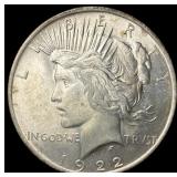 1922 Silver Peace Dollar UNCIRCULATED