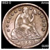 1853-O Arrows Seated Liberty Dime UNCIRCULATED
