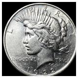 1922 Silver Peace Dollar UNCIRCULATED
