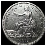 1878-S Silver Trade Dollar CLOSELY UNCIRCULATED