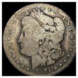 1881-CC Silver Morgan Dollar NICELY CIRCULATED