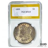 1889 Morgan Silver Dollar PGA MS64
