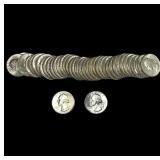 [40] 1958-1964 Washington Silver Quarter Roll