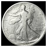 1917 Walking Liberty Half Dollar NEARLY UNCIRCULAT