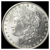 1884 Morgan Silver Dollar CHOICE BU