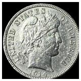 1914 Barber Dime HIGH GRADE
