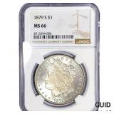 1879-S Morgan Silver Dollar NGC MS66