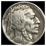1924-D Nickel Five Cents (Buffalo Nickel) HIGH GRA