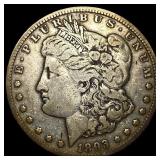 1893-CC Silver Morgan Dollar NEARLY UNCIRCULATED