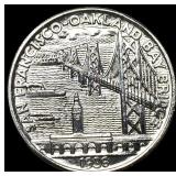 1936 Silver Half Dollar San Francisco-Oakland Bay