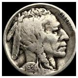 1924-S Nickel Five Cents Buffalo HIGH GRADE
