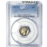 1927-S Mercury Silver Dime PCGS F15