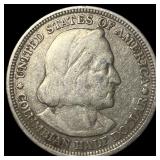 1893 Columbian Exposition Half Dollar CLOSELY UNCI