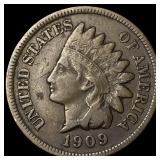 1909-S Indian Head Cent CLOSELY UNCIRCULATED