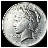 1921 Silver Peace Dollar UNCIRCULATED