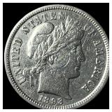 1893-S Silver Barber Dime UNCIRCULATED