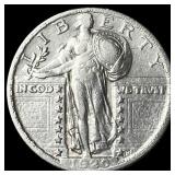 1920 Standing Liberty Quarter CHOICE AU