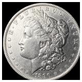 1890-O Silver Morgan Dollar CHOICE AU